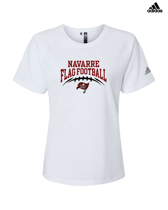 Navarre HS Flag Football School Football - Womens Adidas Performance Shirt