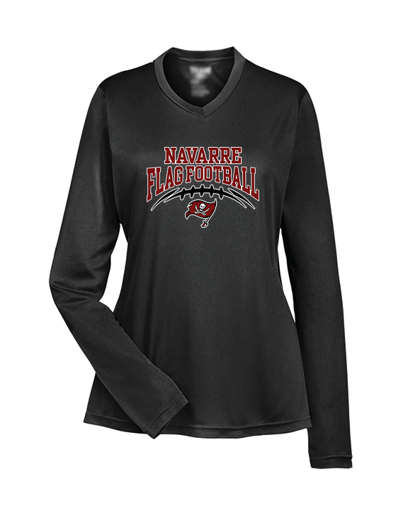 Navarre HS Flag Football School Football - Womens Performance Longsleeve