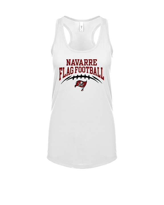 Navarre HS Flag Football School Football - Womens Tank Top