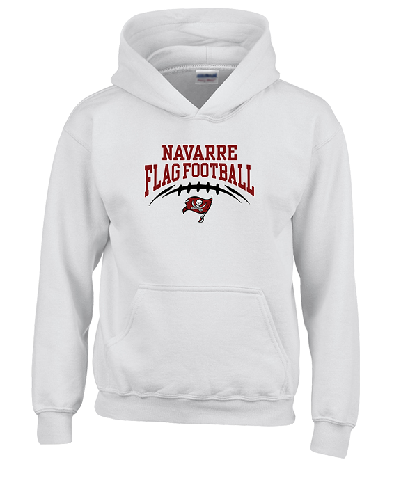 Navarre HS Flag Football School Football - Youth Hoodie