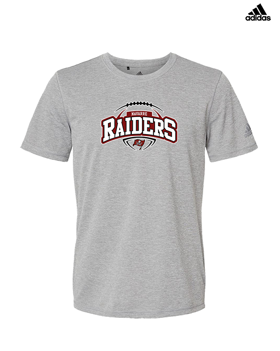 Navarre HS Flag Football Toss - Mens Adidas Performance Shirt