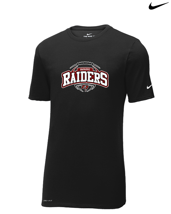 Navarre HS Flag Football Toss - Mens Nike Cotton Poly Tee