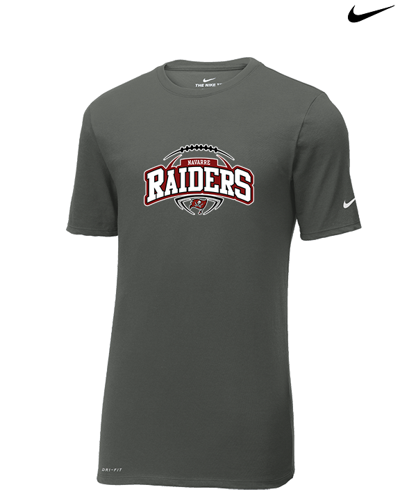 Navarre HS Flag Football Toss - Mens Nike Cotton Poly Tee