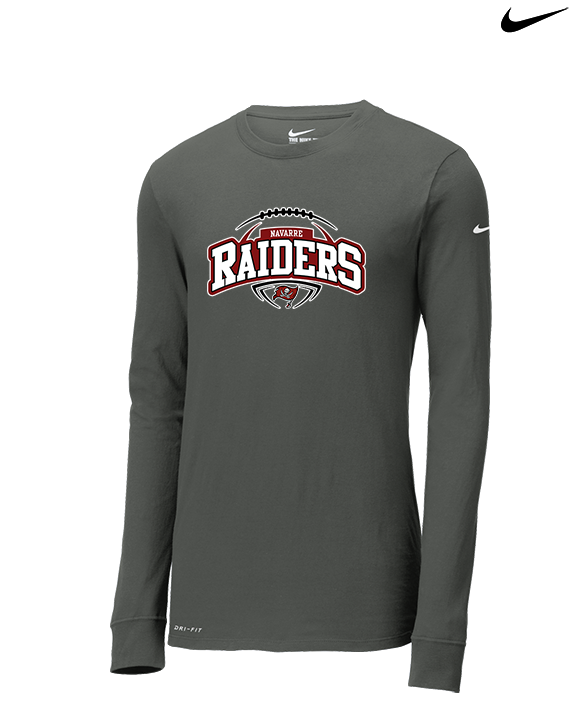Navarre HS Flag Football Toss - Mens Nike Longsleeve