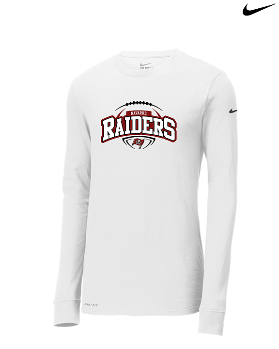 Navarre HS Flag Football Toss - Mens Nike Longsleeve