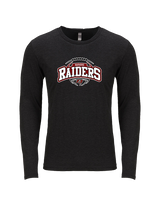 Navarre HS Flag Football Toss - Tri - Blend Long Sleeve