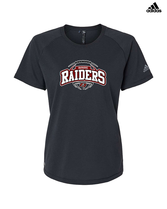 Navarre HS Flag Football Toss - Womens Adidas Performance Shirt
