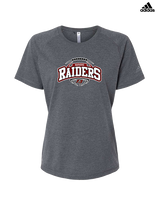 Navarre HS Flag Football Toss - Womens Adidas Performance Shirt