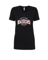 Navarre HS Flag Football Toss - Womens Vneck