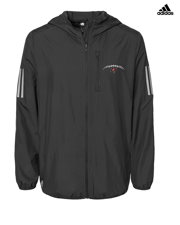 Navarre HS Football Laces - Mens Adidas Full Zip Jacket
