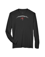 Navarre HS Football Laces - Performance Longsleeve