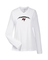 Navarre HS Football Laces - Womens Performance Longsleeve