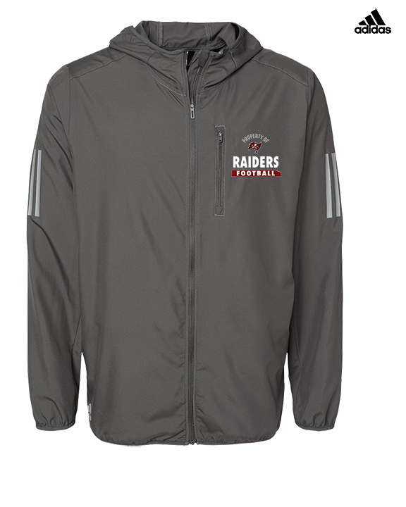 Navarre HS Football Property - Mens Adidas Full Zip Jacket