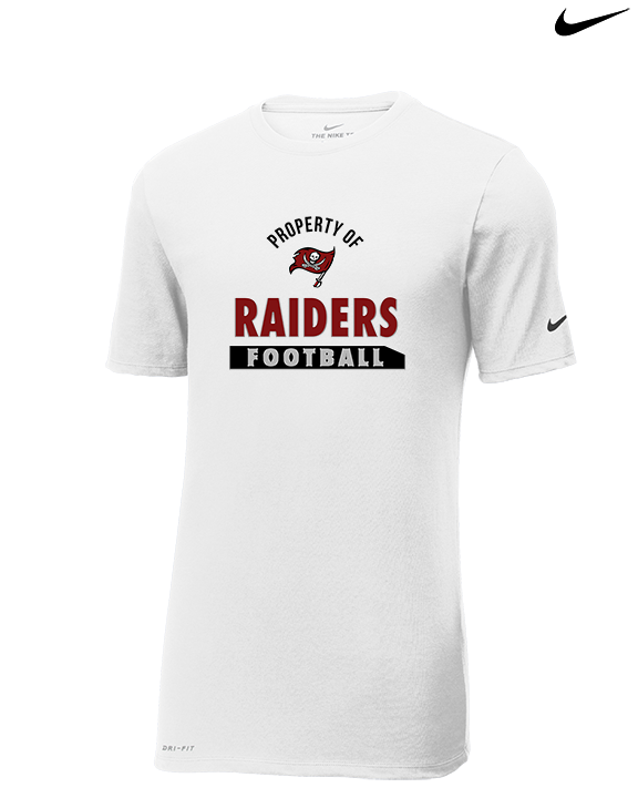 Navarre HS Football Property - Mens Nike Cotton Poly Tee