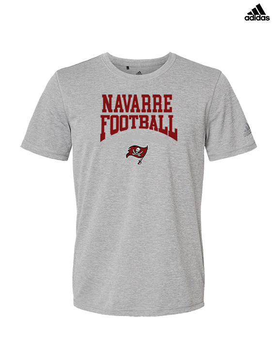 Navarre HS Football School Football - Mens Adidas Performance Shirt