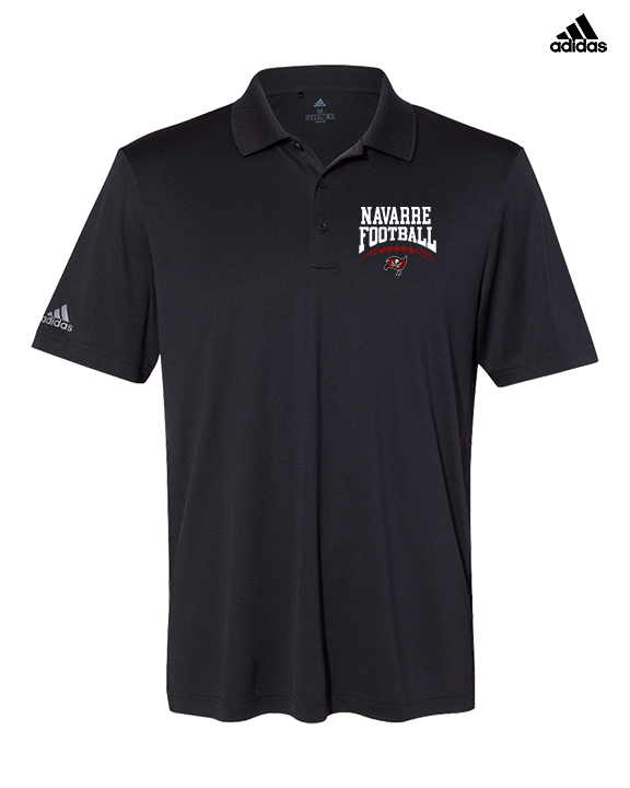 Navarre HS Football School Football - Mens Adidas Polo