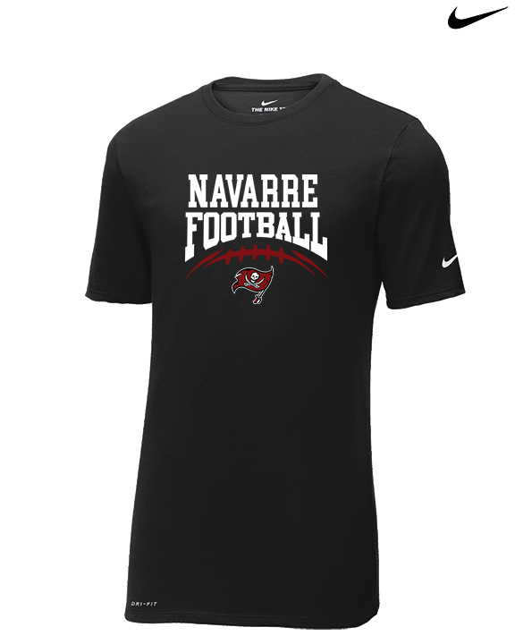 Navarre HS Football School Football - Mens Nike Cotton Poly Tee