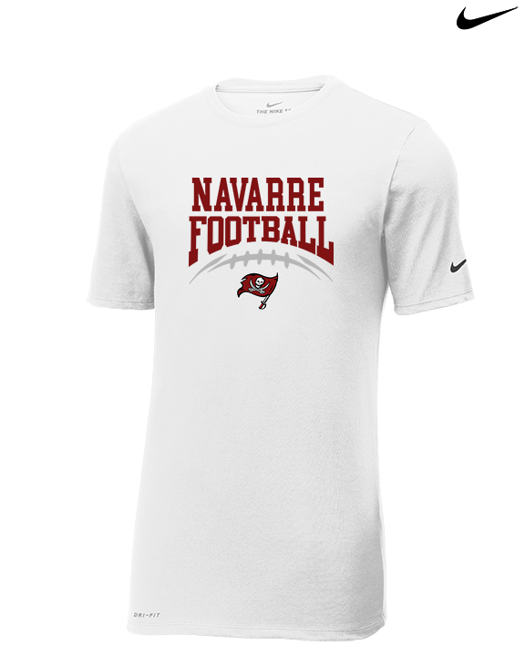 Navarre HS Football School Football - Mens Nike Cotton Poly Tee
