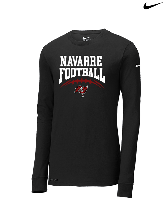 Navarre HS Football School Football - Mens Nike Longsleeve