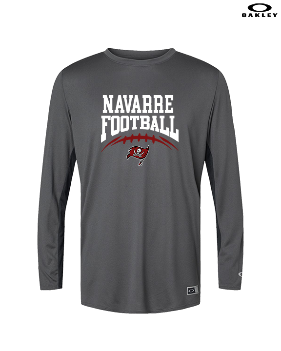 Navarre HS Football School Football - Mens Oakley Longsleeve