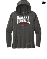 Navarre HS Football School Football - New Era Tri-Blend Hoodie