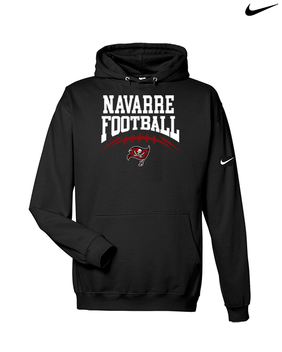 Navarre HS Football School Football - Nike Club Fleece Hoodie