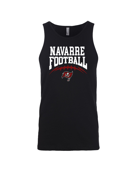 Navarre HS Football School Football - Tank Top