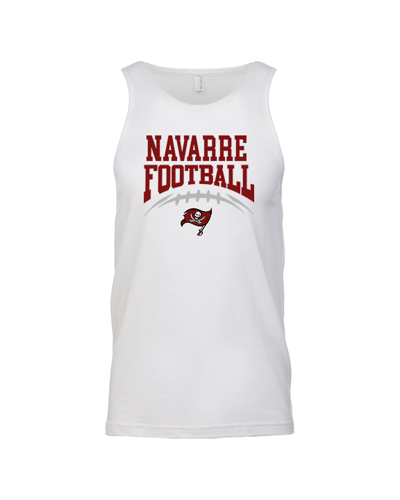 Navarre HS Football School Football - Tank Top