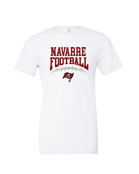 Navarre HS Football School Football - Tri-Blend Shirt