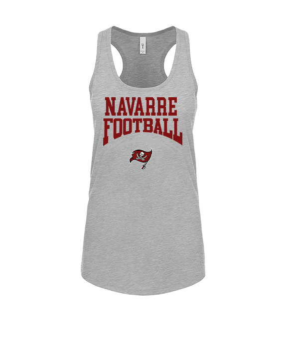 Navarre HS Football School Football - Womens Tank Top