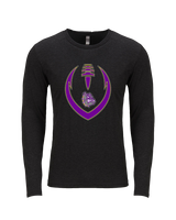 New Haven HS Football Full Football - Tri-Blend Long Sleeve