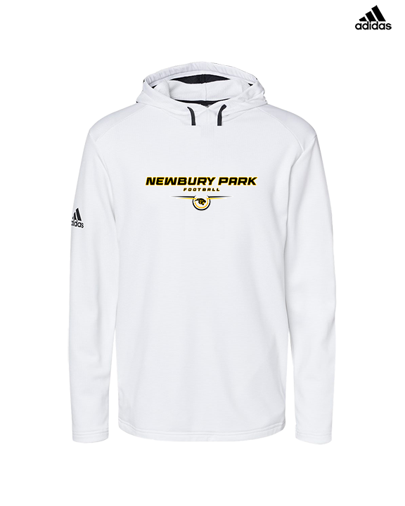 Newbury Park HS Football Design - Mens Adidas Hoodie