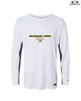 Newbury Park HS Football Design - Mens Oakley Longsleeve