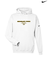 Newbury Park HS Football Design - Nike Club Fleece Hoodie