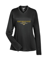 Newbury Park HS Football Design - Womens Performance Longsleeve