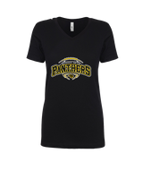 Newbury Park HS Football Toss - Womens Vneck