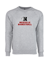 Niceville HS Boys Basketball With Logo - Crewneck Sweatshirt
