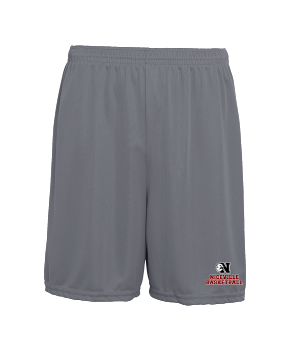 Niceville HS Boys Basketball With Logo - Mens 7inch Training Shorts