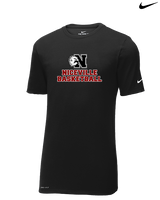Niceville HS Boys Basketball With Logo - Mens Nike Cotton Poly Tee