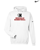 Niceville HS Boys Basketball With Logo - Nike Club Fleece Hoodie
