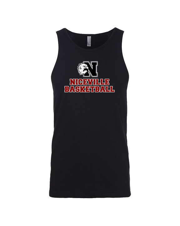 Niceville HS Boys Basketball With Logo - Tank Top