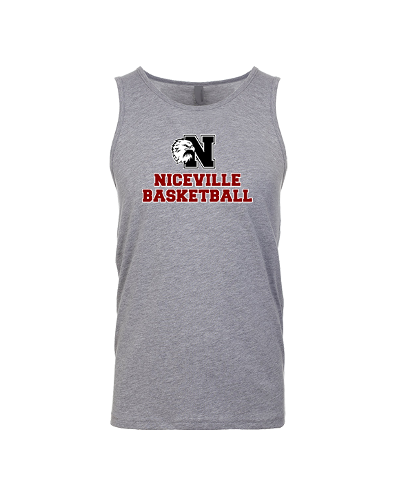 Niceville HS Boys Basketball With Logo - Tank Top