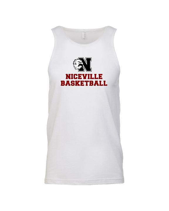 Niceville HS Boys Basketball With Logo - Tank Top