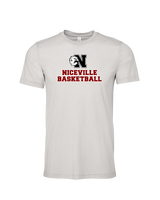 Niceville HS Boys Basketball With Logo - Tri-Blend Shirt
