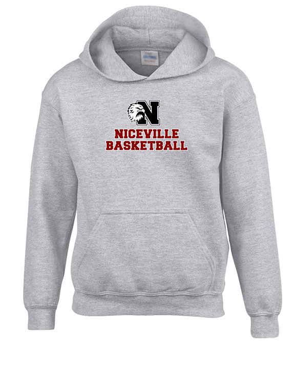 Niceville HS Boys Basketball With Logo - Unisex Hoodie