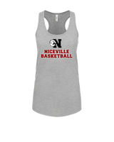 Niceville HS Boys Basketball With Logo - Womens Tank Top