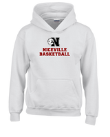 Niceville HS Boys Basketball With Logo - Youth Hoodie