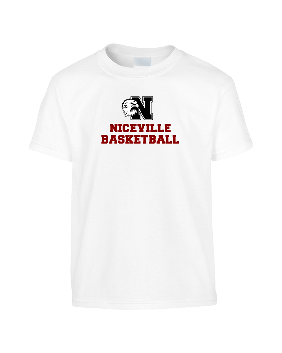 Niceville HS Boys Basketball With Logo - Youth Shirt