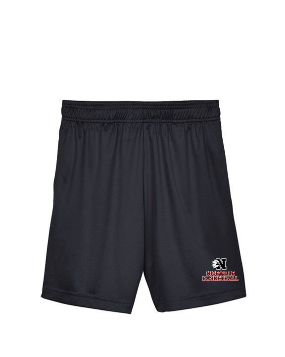 Niceville HS Boys Basketball With Logo - Youth Training Shorts