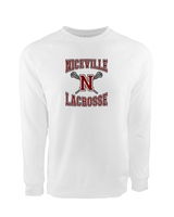 Niceville HS Boys Lacrosse Main Logo - Crewneck Sweatshirt